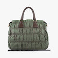 Gaufre Green nylon BN1935 31/Bギャザー グリーン ナイロン BN1935 31/B