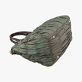 Gaufre Green nylon BN1935 31/Bギャザー グリーン ナイロン BN1935 31/B