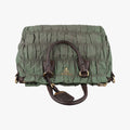 Gaufre Green nylon BN1935 31/Bギャザー グリーン ナイロン BN1935 31/B