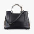 Serpenti Scaglie Black × Leopard Pattern Pony × Leather EK.F14.37788セルペンティ スカリエ ブラック × レオパード柄 ハラコ×レザー EK.F14.37788