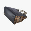 Serpenti Scaglie Black × Leopard Pattern Pony × Leather EK.F14.37788セルペンティ スカリエ ブラック × レオパード柄 ハラコ×レザー EK.F14.37788