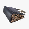 Serpenti Scaglie Black × Leopard Pattern Pony × Leather EK.F14.37788セルペンティ スカリエ ブラック × レオパード柄 ハラコ×レザー EK.F14.37788
