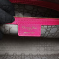 Lady Dior Rose lambskin 18-MA-0173レディディオール ローズ レッド ラムスキン 18-MA-0173