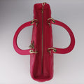 Lady Dior Rose lambskin 18-MA-0173レディディオール ローズ レッド ラムスキン 18-MA-0173