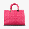 Lady Dior Rose lambskin 18-MA-0173レディディオール ローズ レッド ラムスキン 18-MA-0173