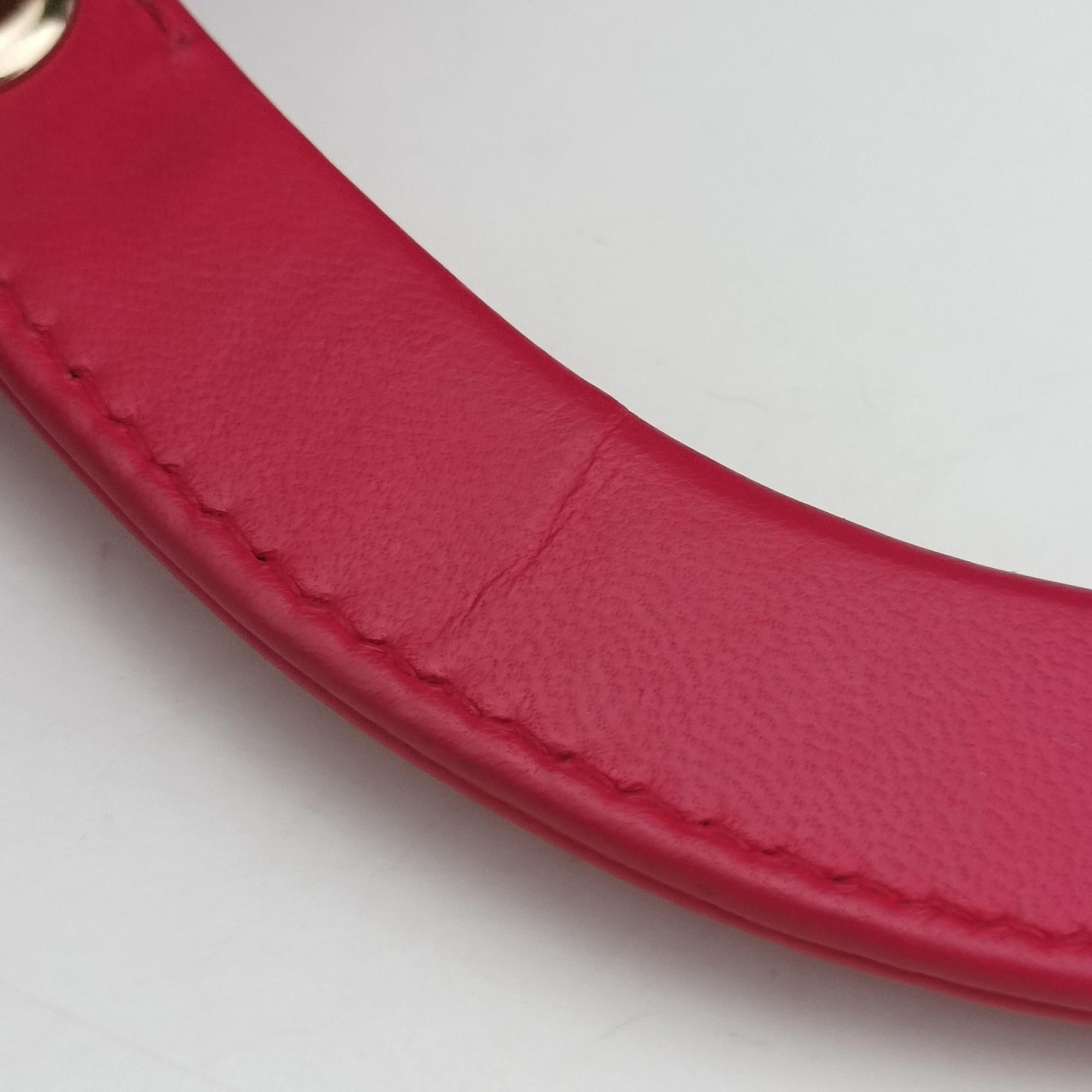 Lady Dior Rose lambskin 18-MA-0173レディディオール ローズ レッド ラムスキン 18-MA-0173