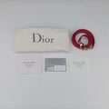 Lady Dior Rose lambskin 18-MA-0173レディディオール ローズ レッド ラムスキン 18-MA-0173