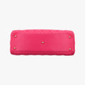 Lady Dior Rose lambskin 18-MA-0173レディディオール ローズ レッド ラムスキン 18-MA-0173