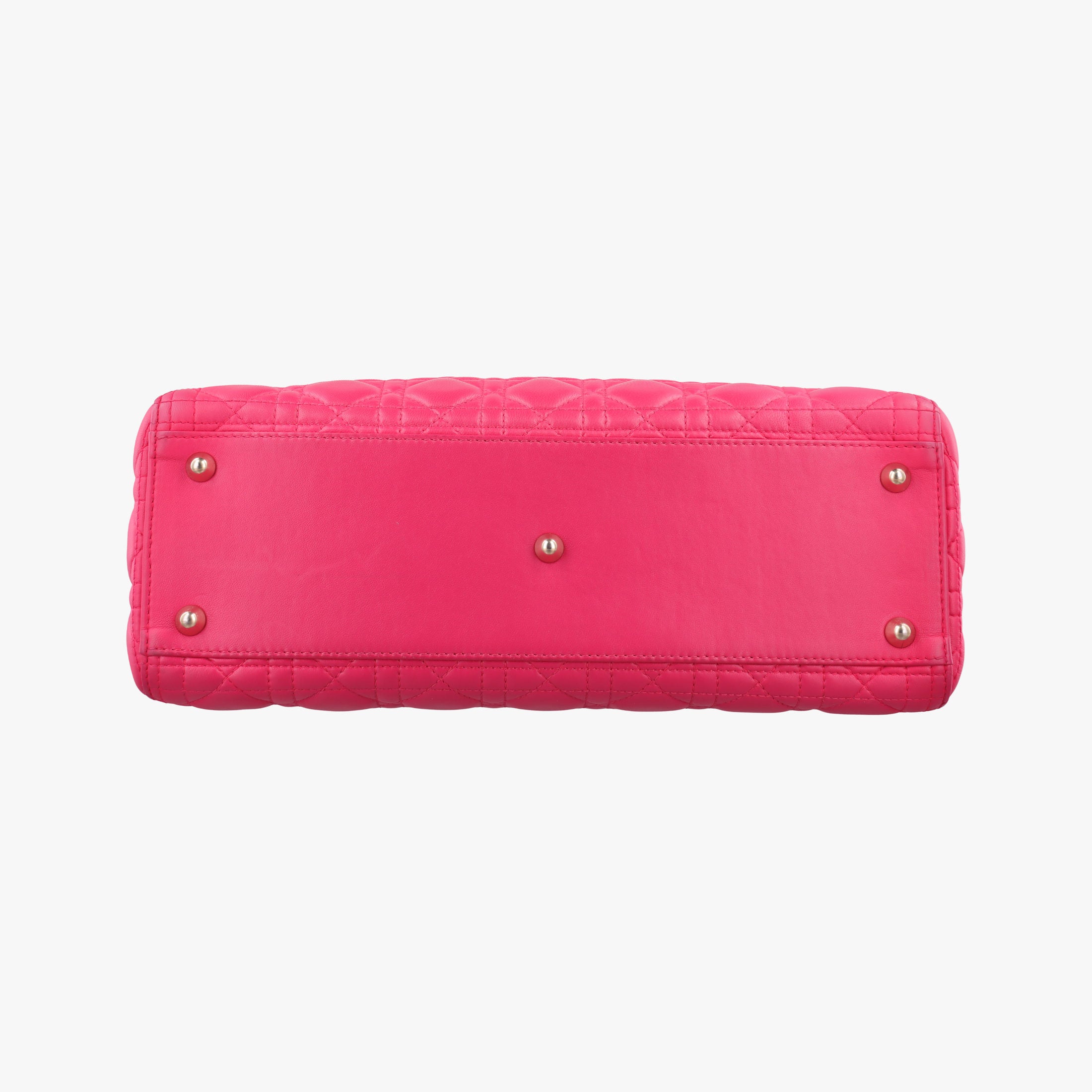 Lady Dior Rose lambskin 18-MA-0173レディディオール ローズ レッド ラムスキン 18-MA-0173