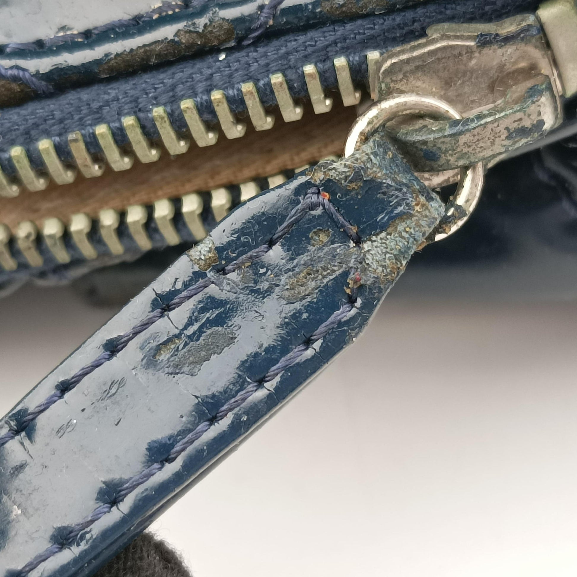 Matrasse Blue Leather A49274 14647081マトラッセ ブルー レザー A49274 14647081