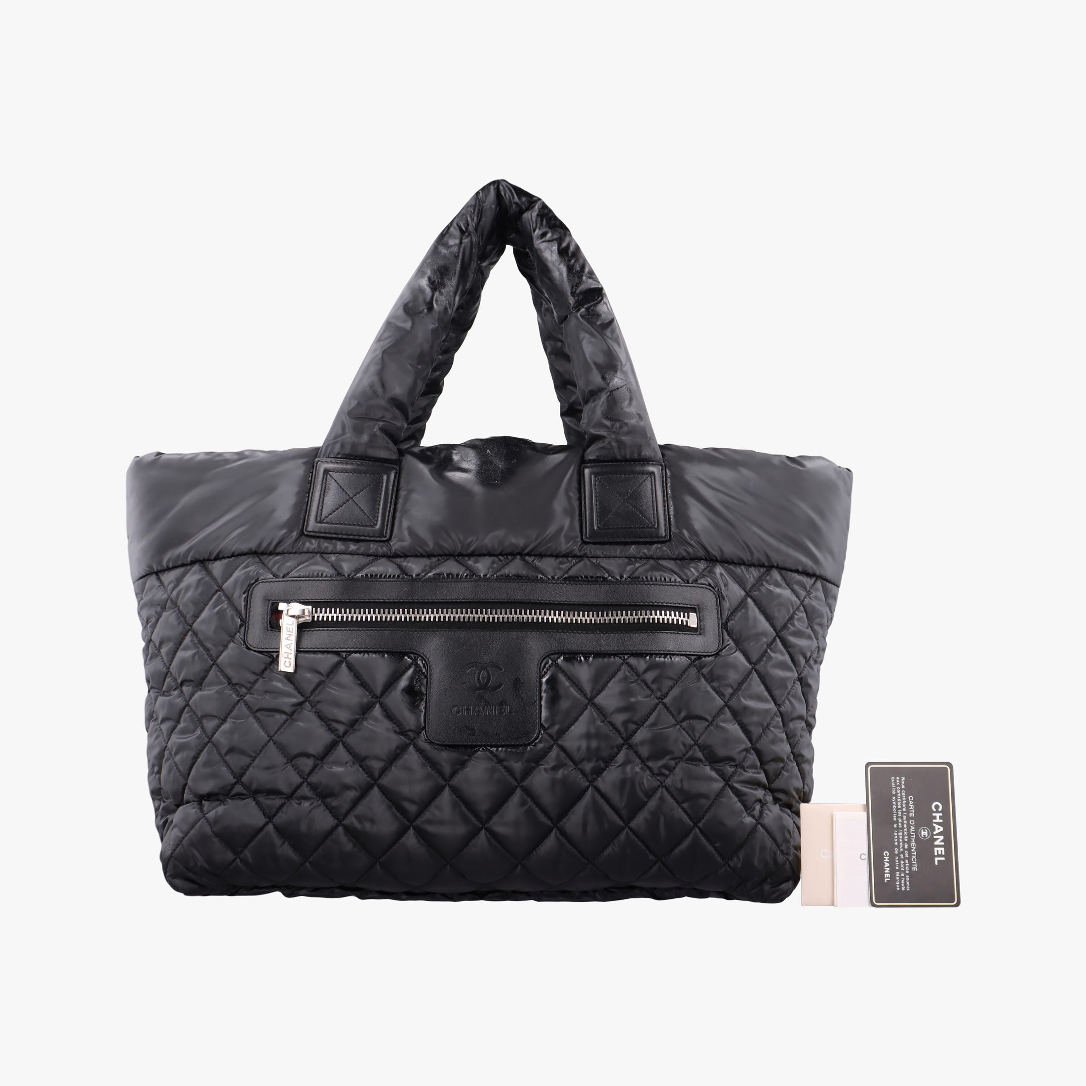 Coco Cocoon Black nylon A48610 13948918コココクーン ブラック ナイロン A48610 13948918