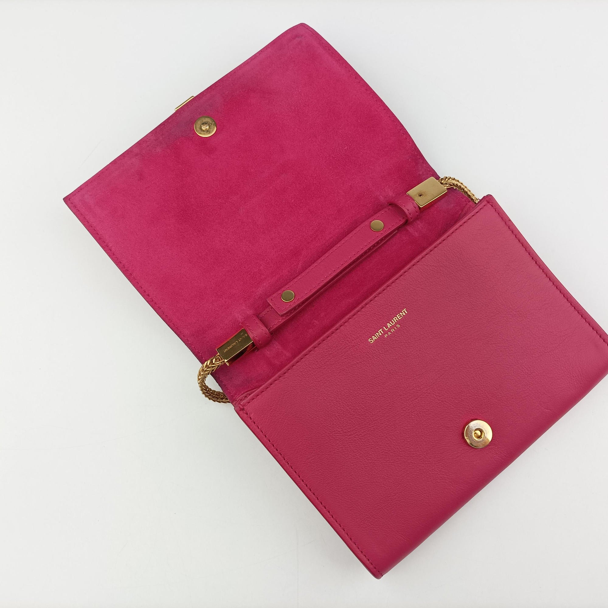 ChYc Mini Y Line Classic Cabasique WOC Rose Leather 311215 PMR311215.0813Yライン ローズ レッド レザー 311215 PMR311215.0813
