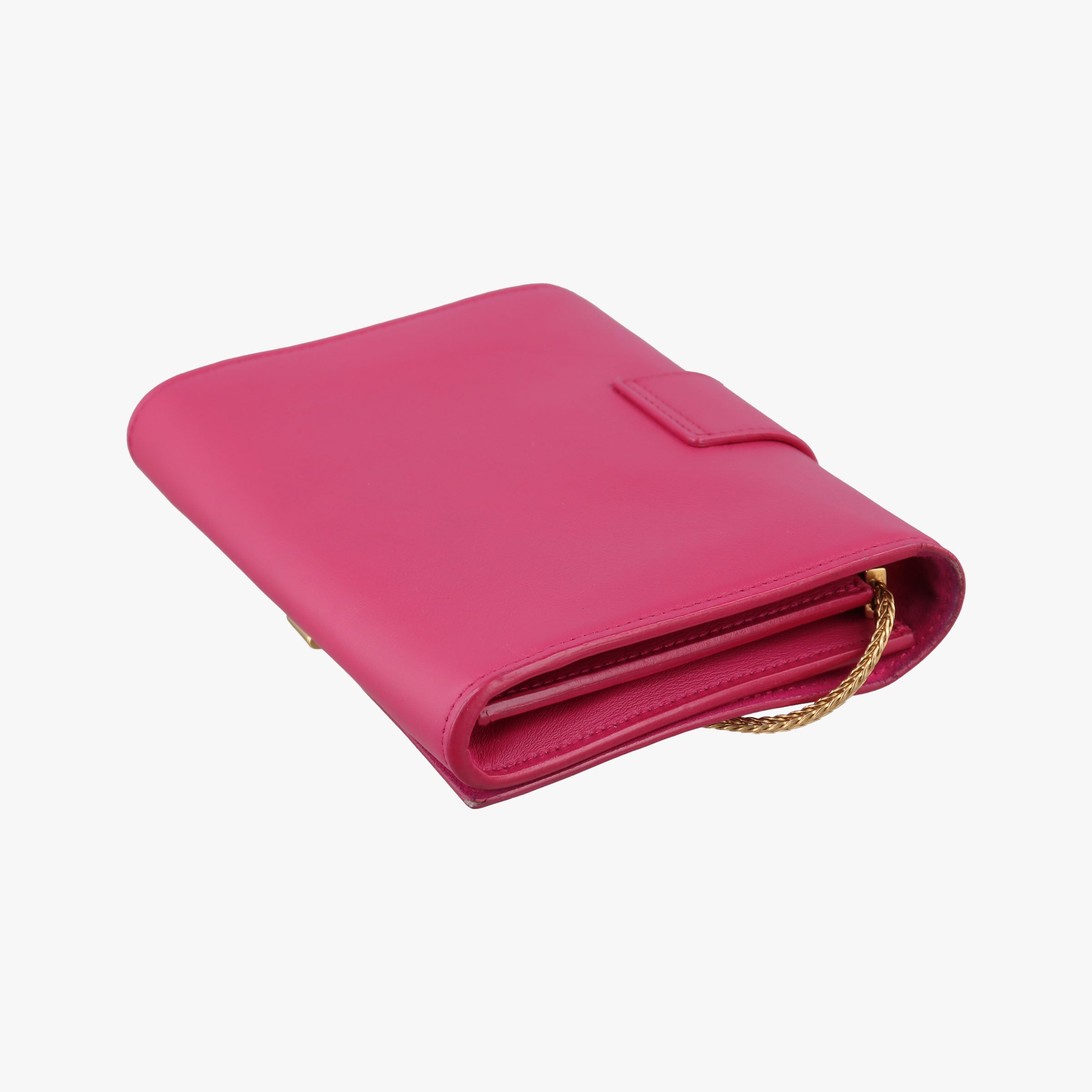 ChYc Mini Y Line Classic Cabasique WOC Rose Leather 311215 PMR311215.0813Yライン ローズ レッド レザー 311215 PMR311215.0813
