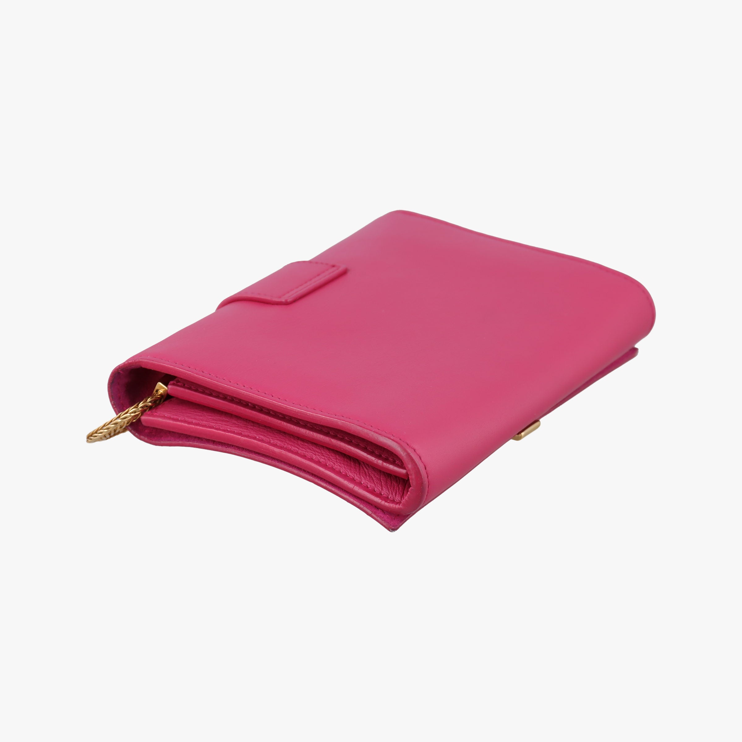 ChYc Mini Y Line Classic Cabasique WOC Rose Leather 311215 PMR311215.0813Yライン ローズ レッド レザー 311215 PMR311215.0813