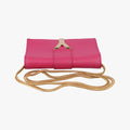 ChYc Mini Y Line Classic Cabasique WOC Rose Leather 311215 PMR311215.0813Yライン ローズ レッド レザー 311215 PMR311215.0813