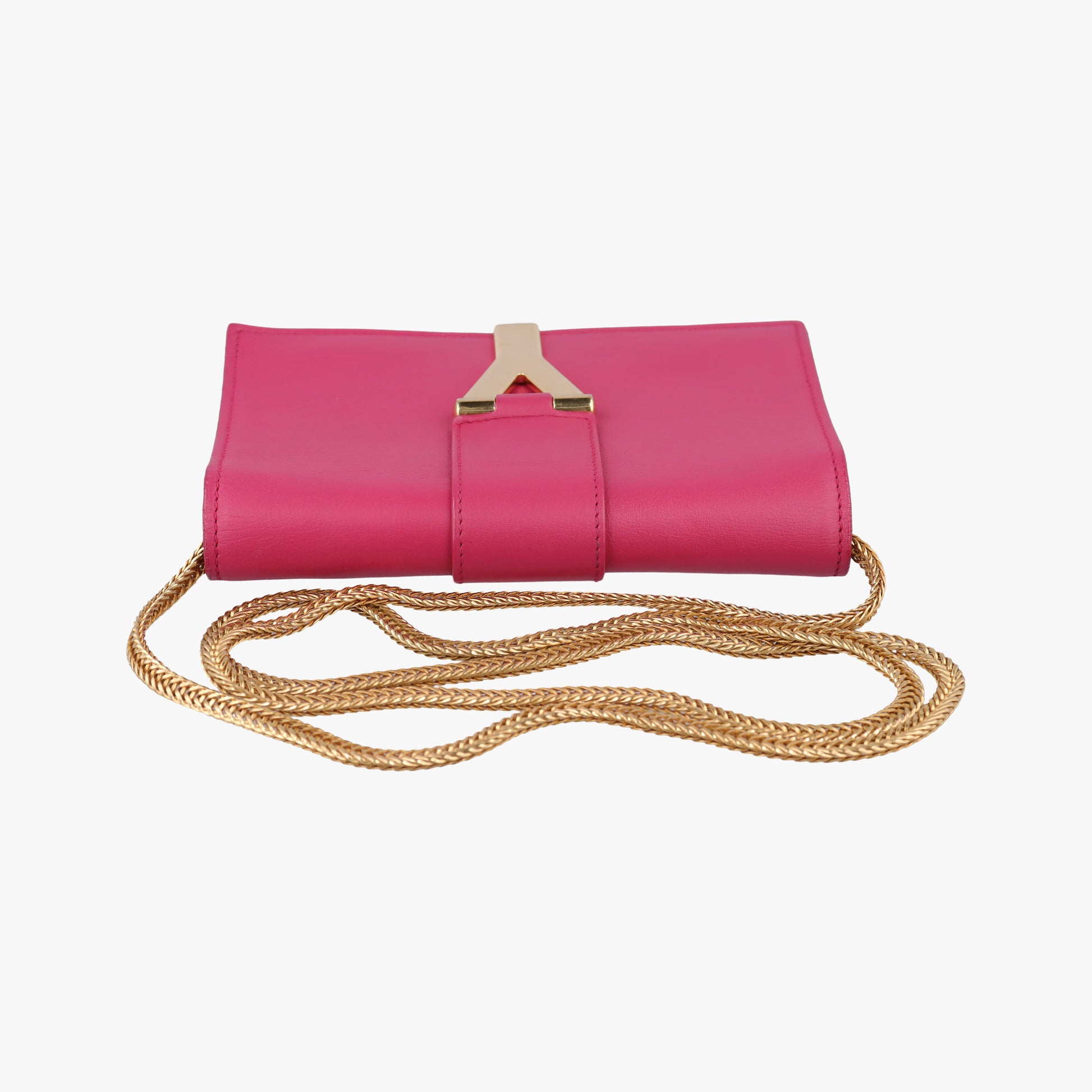 ChYc Mini Y Line Classic Cabasique WOC Rose Leather 311215 PMR311215.0813Yライン ローズ レッド レザー 311215 PMR311215.0813