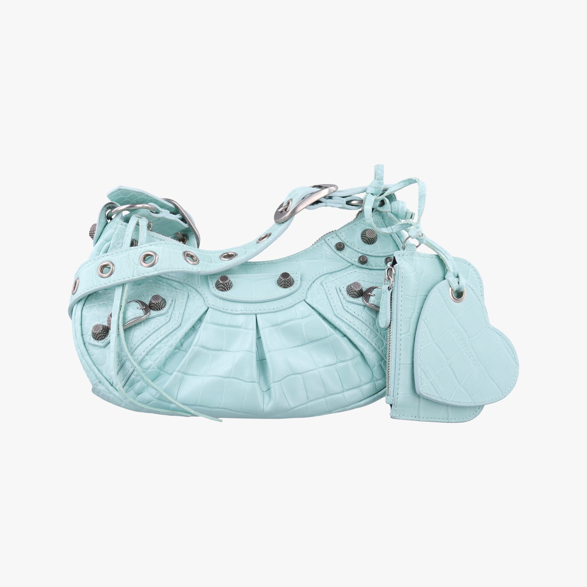 Le Cagole mini Blue lambskin 671309.3914.Q.002123ル カゴール ミニ ブルー ラムスキン 671309.3914.Q.002123