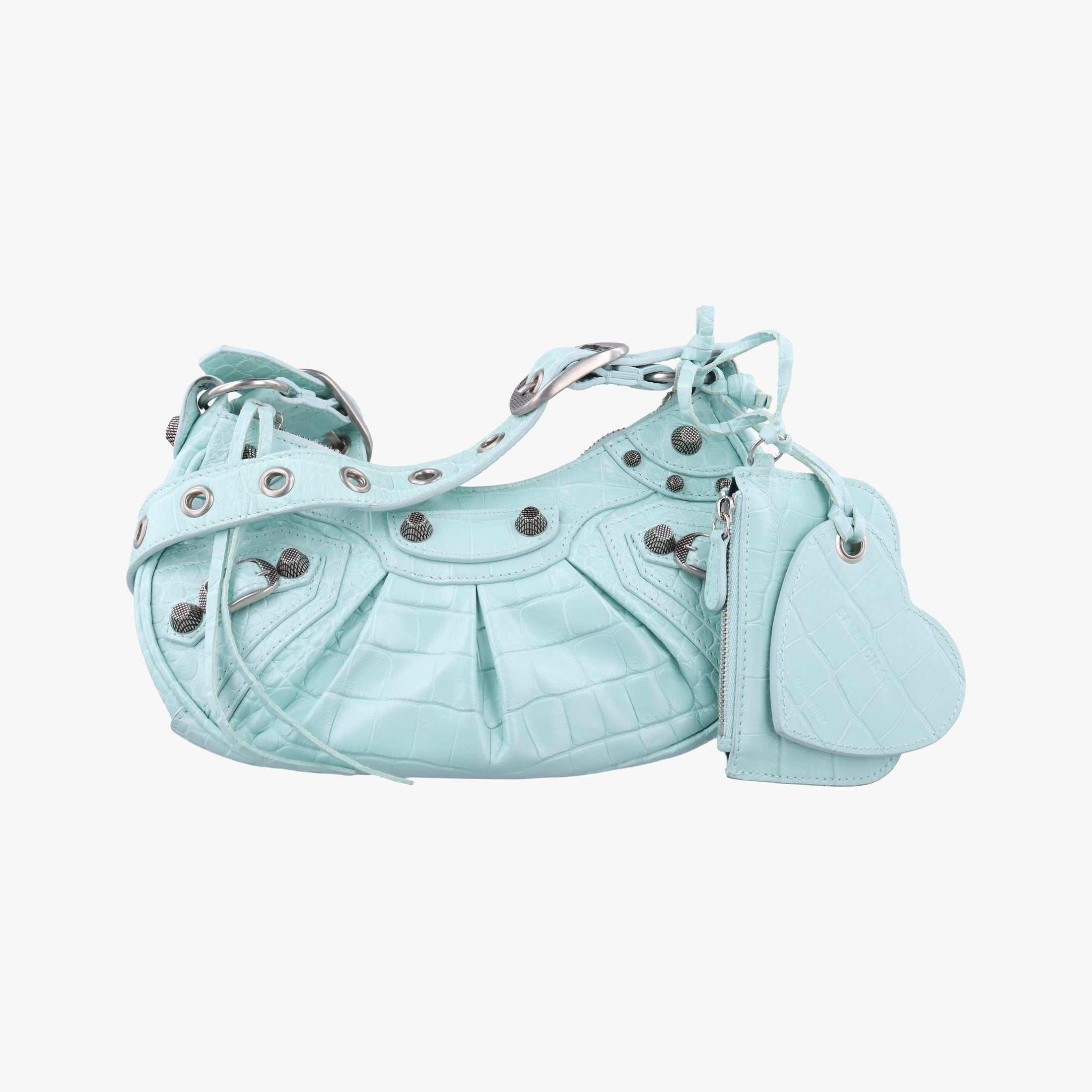 Le Cagole mini Blue lambskin 671309.3914.Q.002123ル カゴール ミニ ブルー ラムスキン 671309.3914.Q.002123