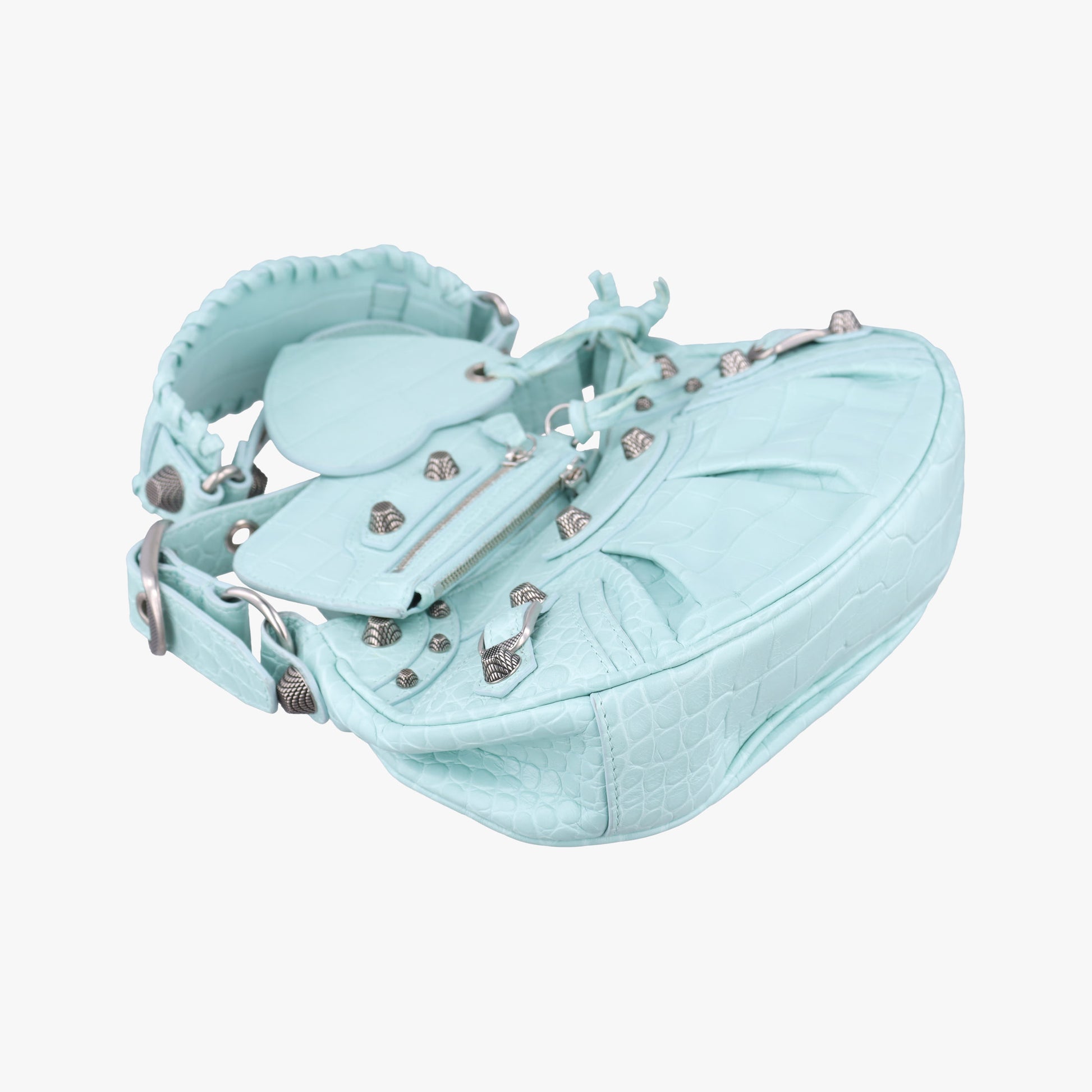 Le Cagole mini Blue lambskin 671309.3914.Q.002123ル カゴール ミニ ブルー ラムスキン 671309.3914.Q.002123