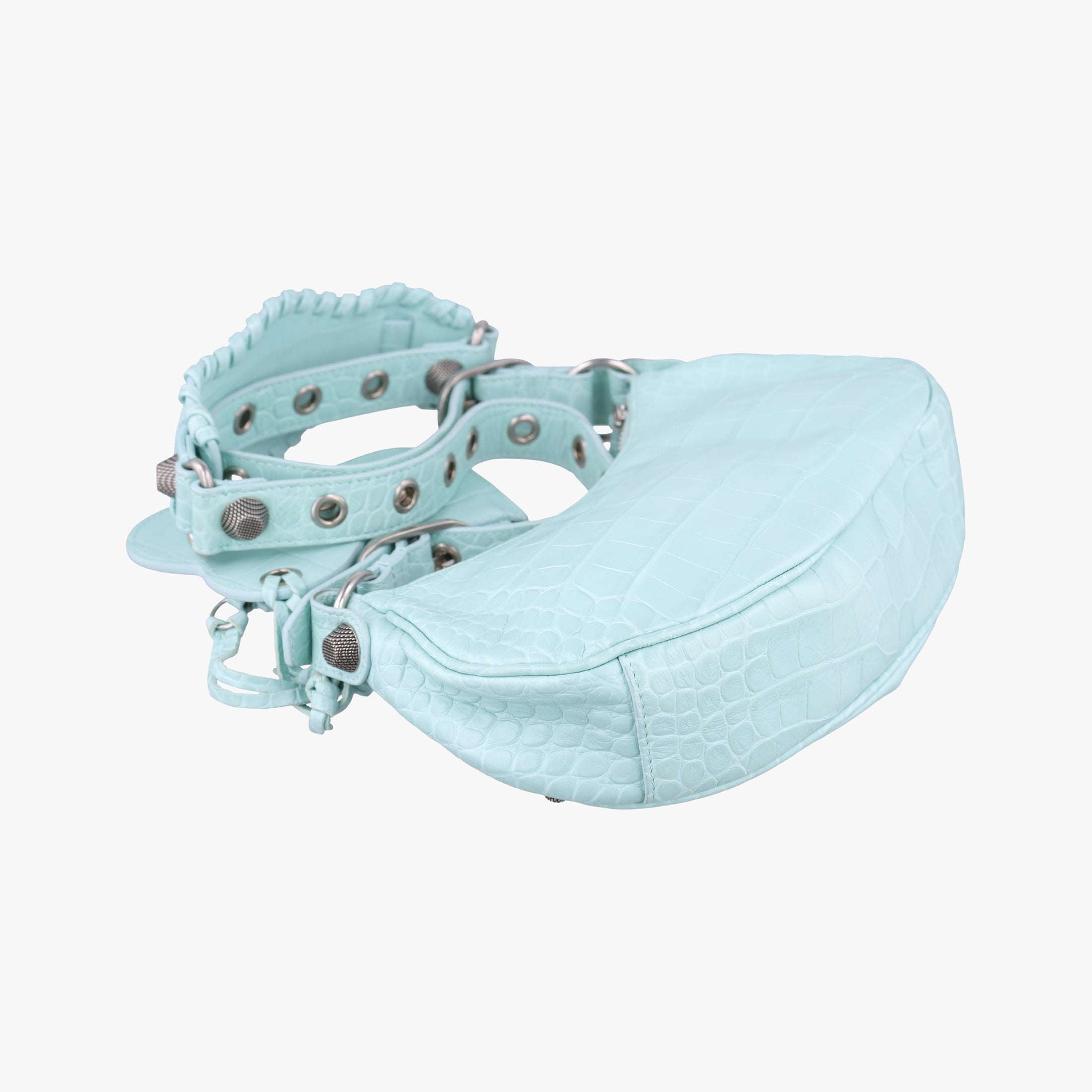 Le Cagole mini Blue lambskin 671309.3914.Q.002123ル カゴール ミニ ブルー ラムスキン 671309.3914.Q.002123