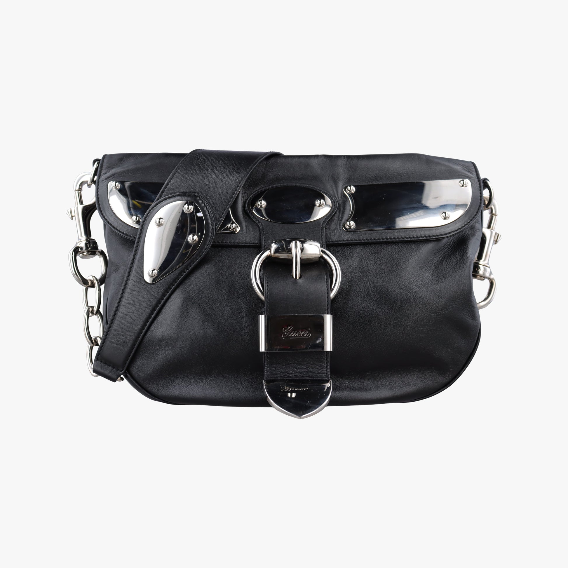 Romy Messenger Black Leather 177106 B0267485ロミー メッセンジャー ブラック レザー 177106 B0267485