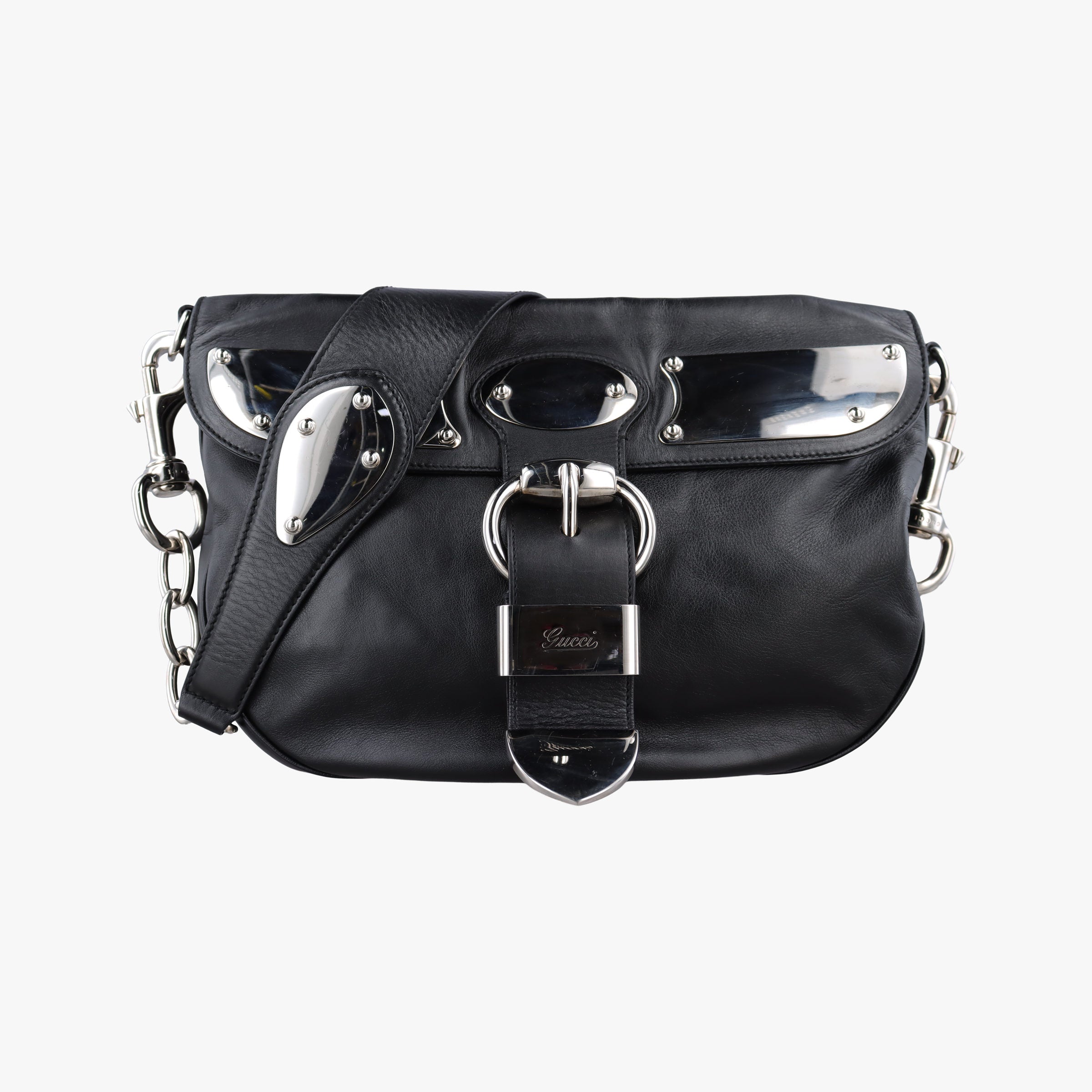 Romy Messenger Black Leather 177106 B0267485ロミー メッセンジャー ブラック レザー 177106 B0267485