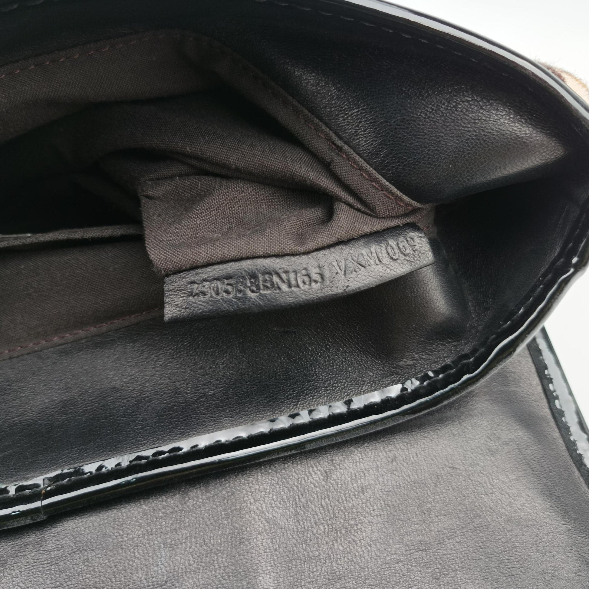 B Bag Brown pony hair 8BN165 2305/8BN165 VXM 069Bバッグ ブラウン ハラコ 8BN165 2305/8BN165 VXM 069