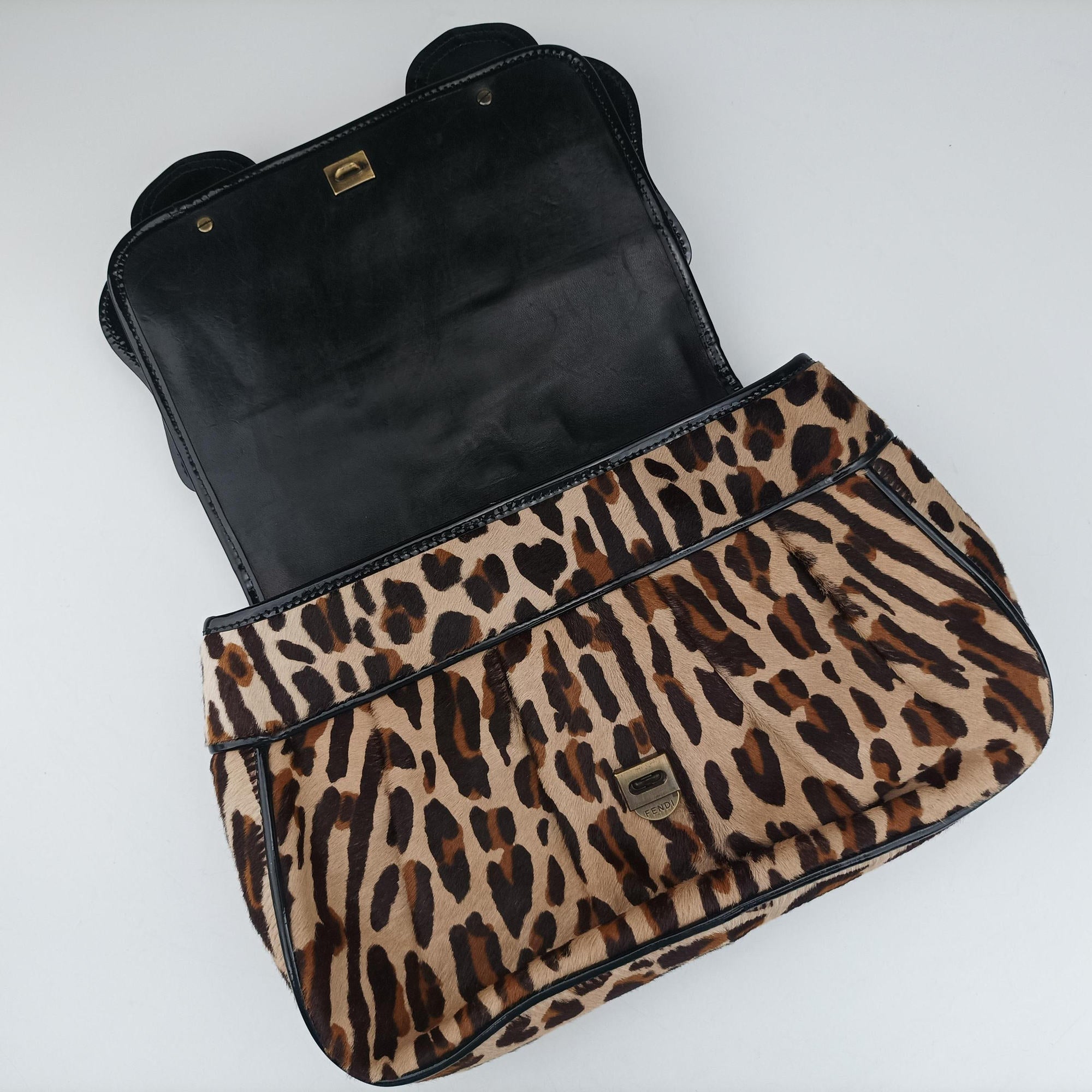B Bag Brown pony hair 8BN165 2305/8BN165 VXM 069Bバッグ ブラウン ハラコ 8BN165 2305/8BN165 VXM 069