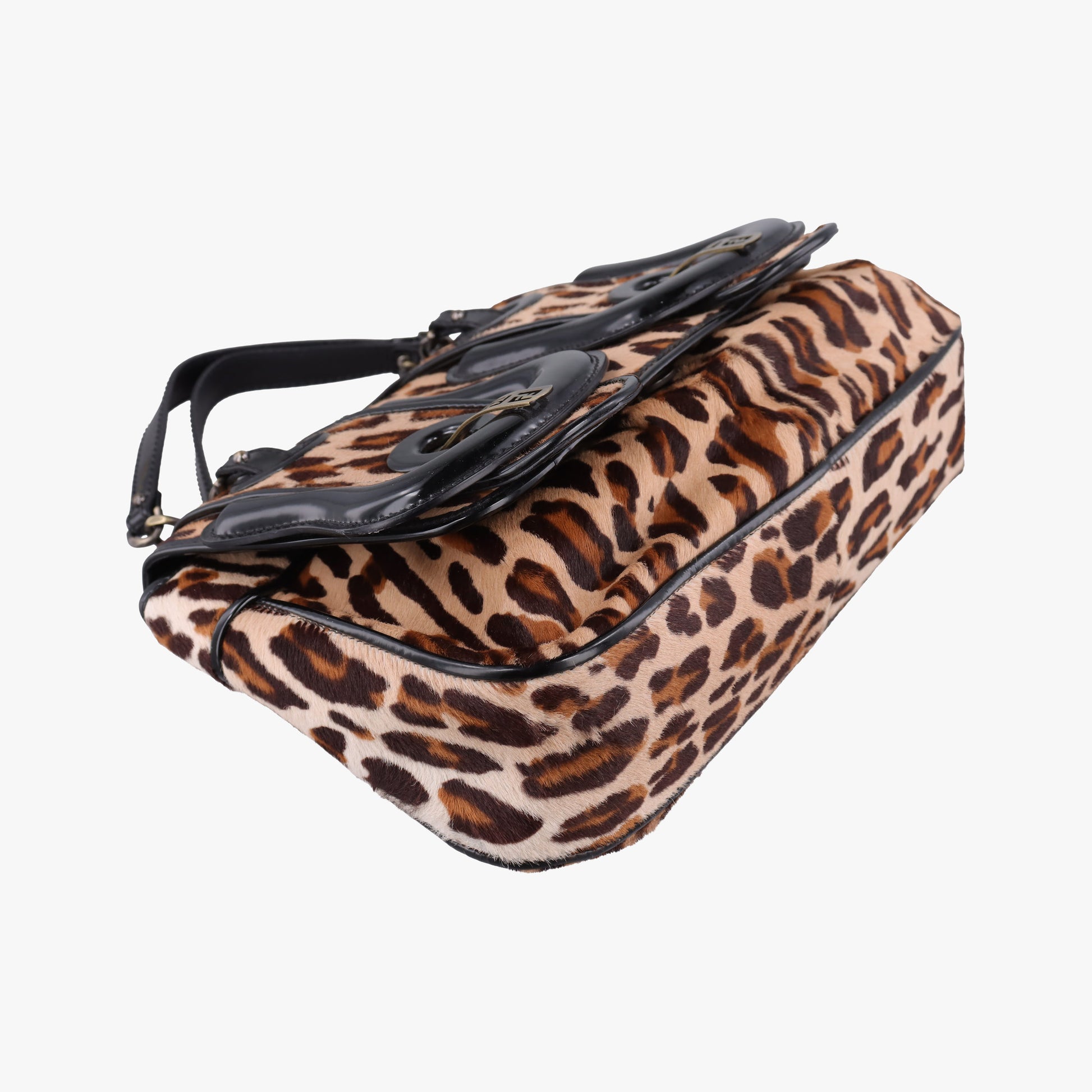 B Bag Brown pony hair 8BN165 2305/8BN165 VXM 069Bバッグ ブラウン ハラコ 8BN165 2305/8BN165 VXM 069