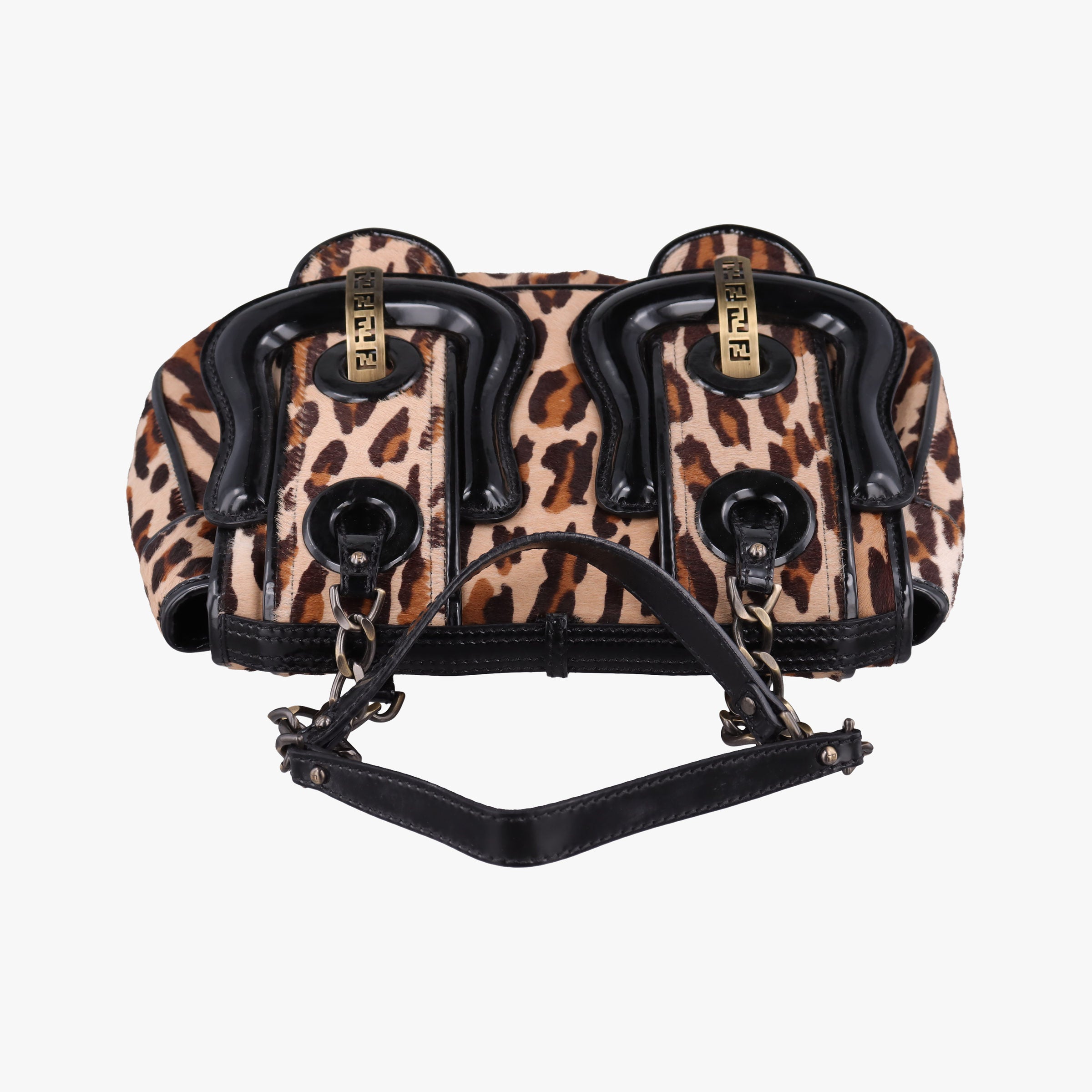 B Bag Brown pony hair 8BN165 2305/8BN165 VXM 069Bバッグ ブラウン ハラコ 8BN165 2305/8BN165 VXM 069