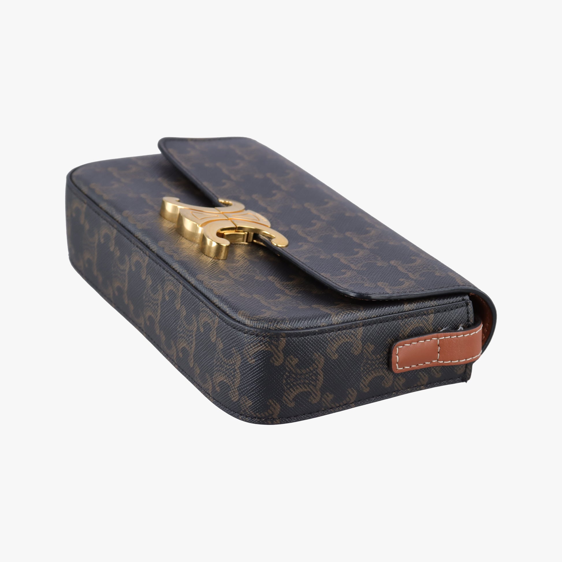 TRIOMPHE Brown PVC coated canvas U-CE-0241トリオンフ ブラウン PVCコーティングキャンバス U-CE-0241