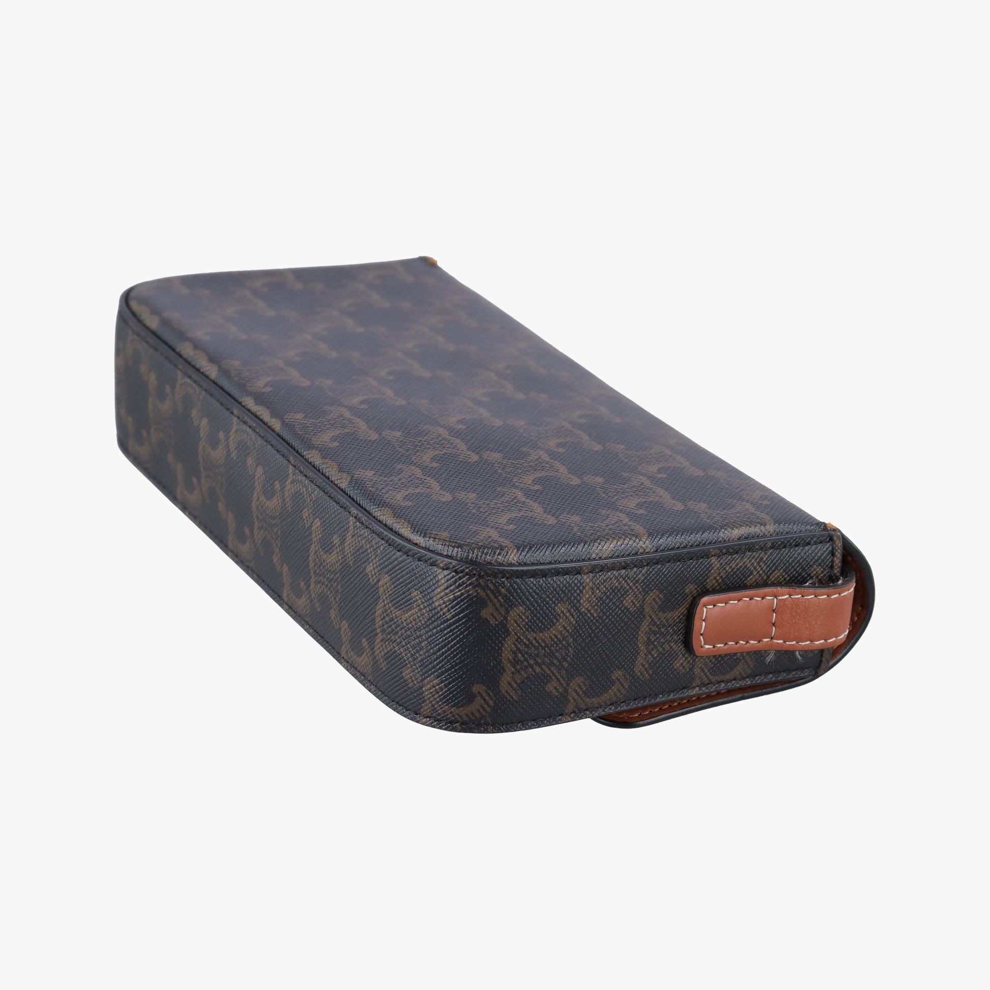 TRIOMPHE Brown PVC coated canvas U-CE-0241トリオンフ ブラウン PVCコーティングキャンバス U-CE-0241