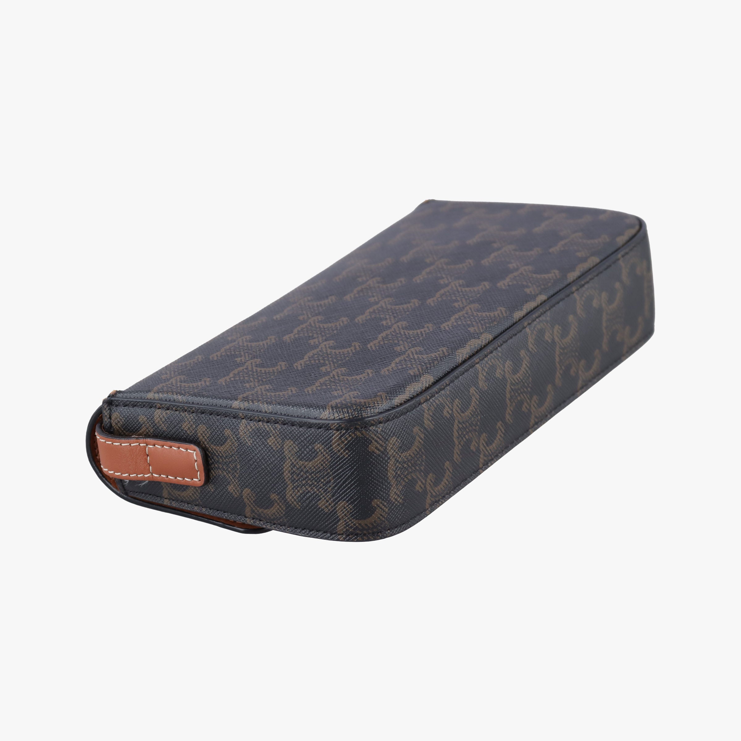 TRIOMPHE Brown PVC coated canvas U-CE-0241トリオンフ ブラウン PVCコーティングキャンバス U-CE-0241
