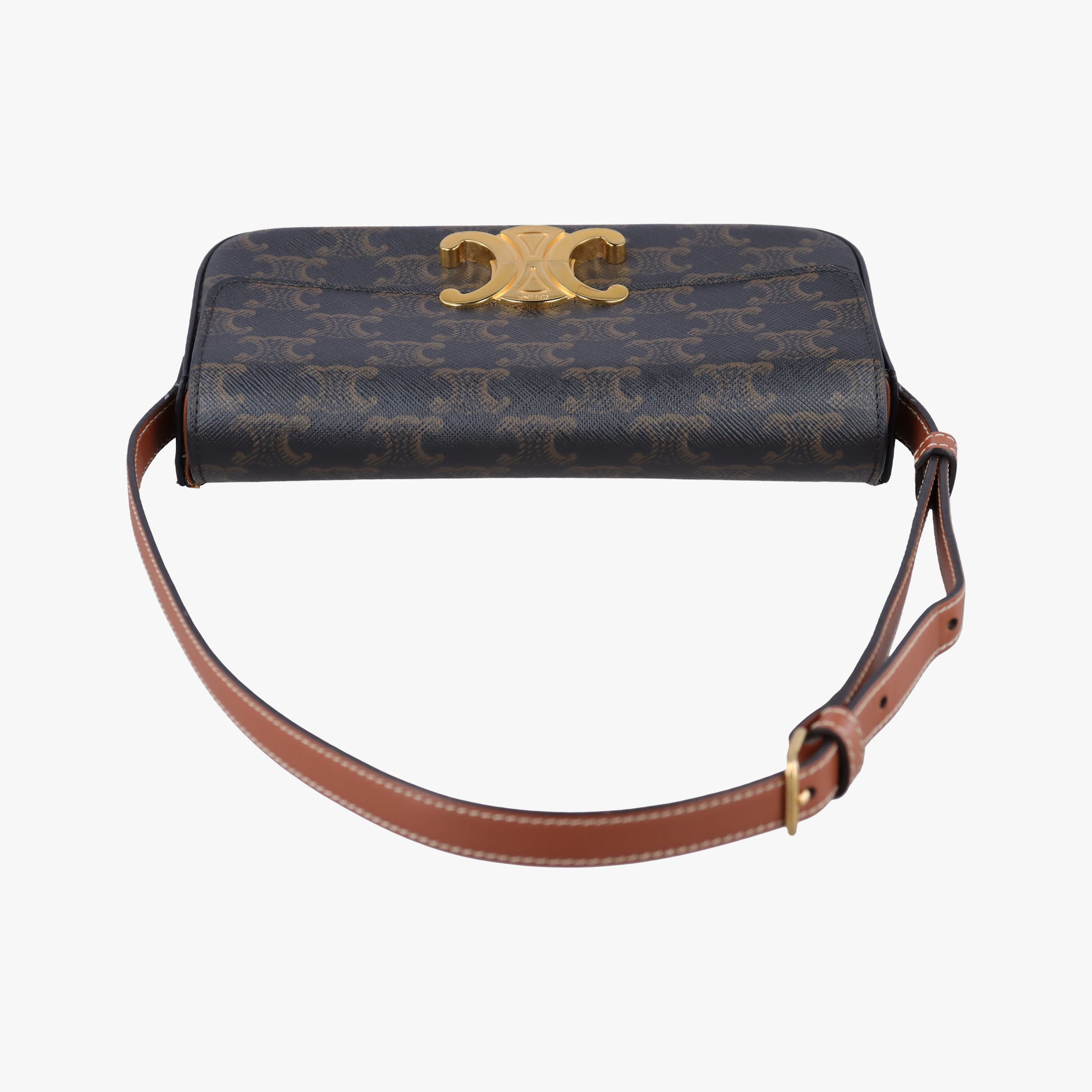 TRIOMPHE Brown PVC coated canvas U-CE-0241トリオンフ ブラウン PVCコーティングキャンバス U-CE-0241