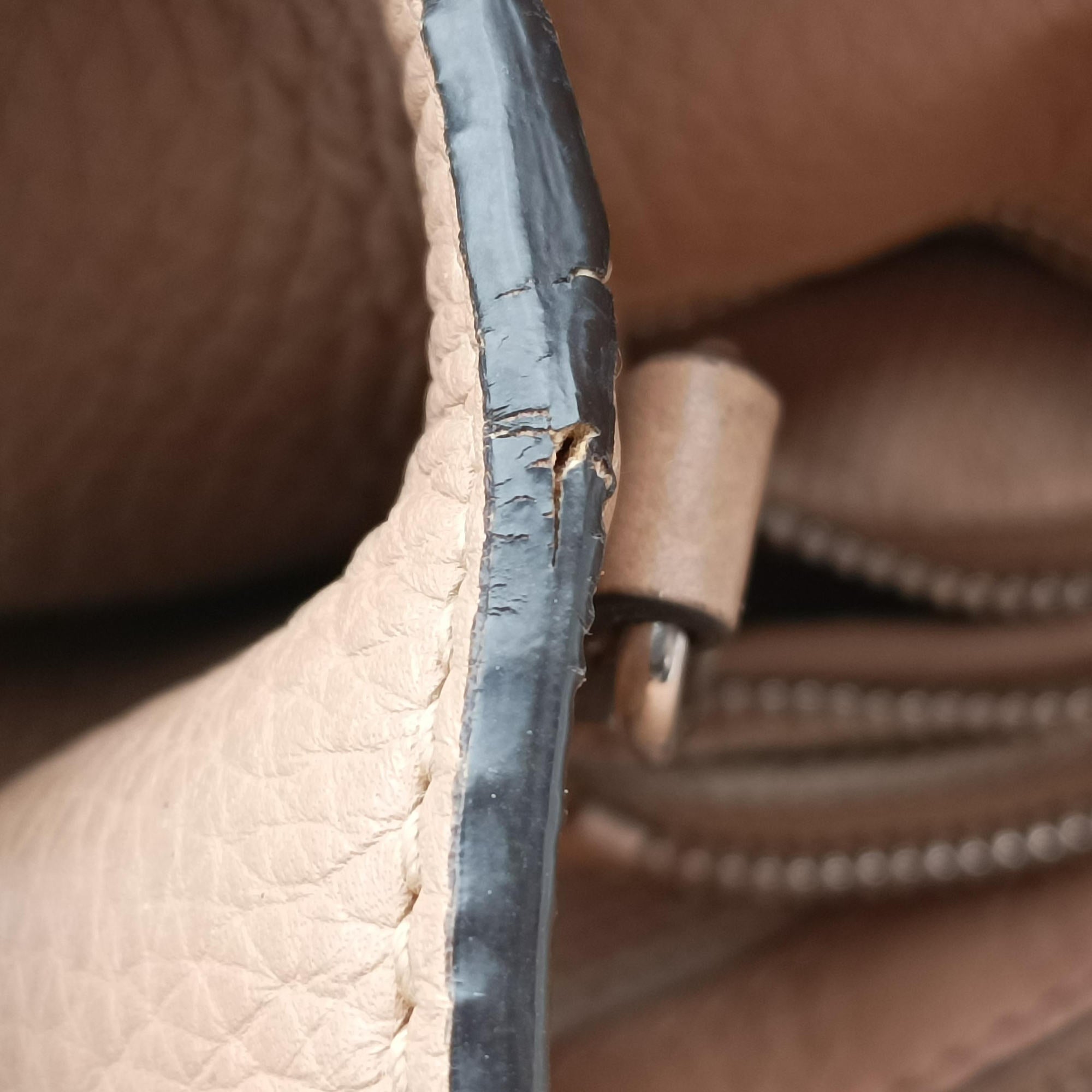 BAMBOO Beige Leather 370829 A017403371バンブー ベージュ レザー 370829 A017403371