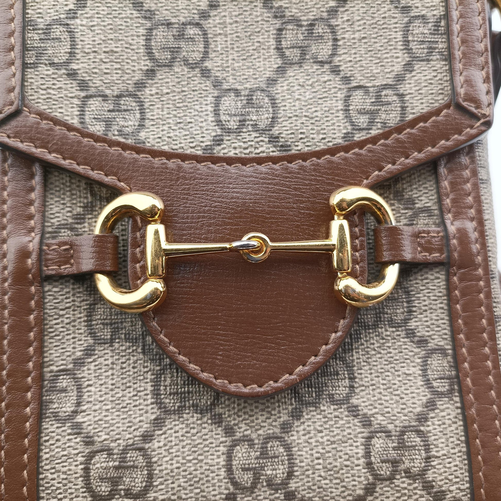 HORSEBIT 1955 beige×white PVC coated canvas×Leather 625615 ホースビット 1955 ベージュ×ホワイト PVCコーティングキャンバス×レザー 625615 
