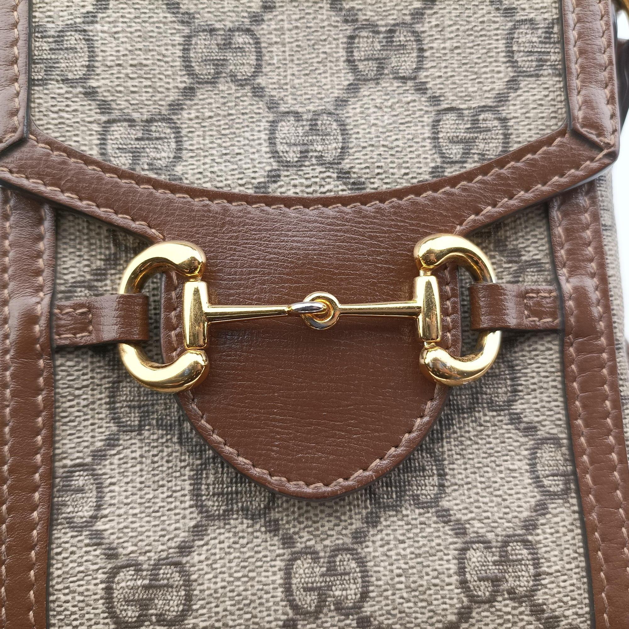HORSEBIT 1955 beige×white PVC coated canvas×Leather 625615 ホースビット 1955 ベージュ×ホワイト PVCコーティングキャンバス×レザー 625615 