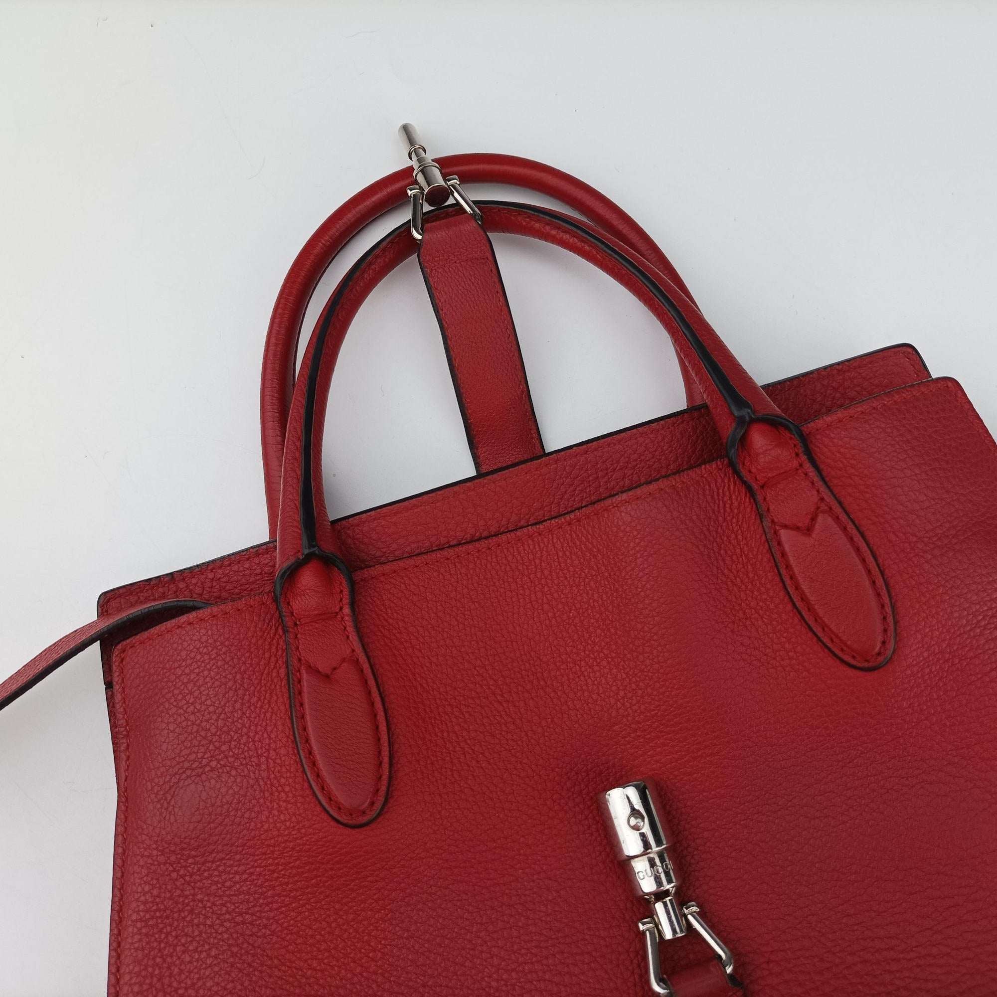 new jackie Red Leather 365460 B018000110ニュージャッキー レッド レザー 365460 B018000110