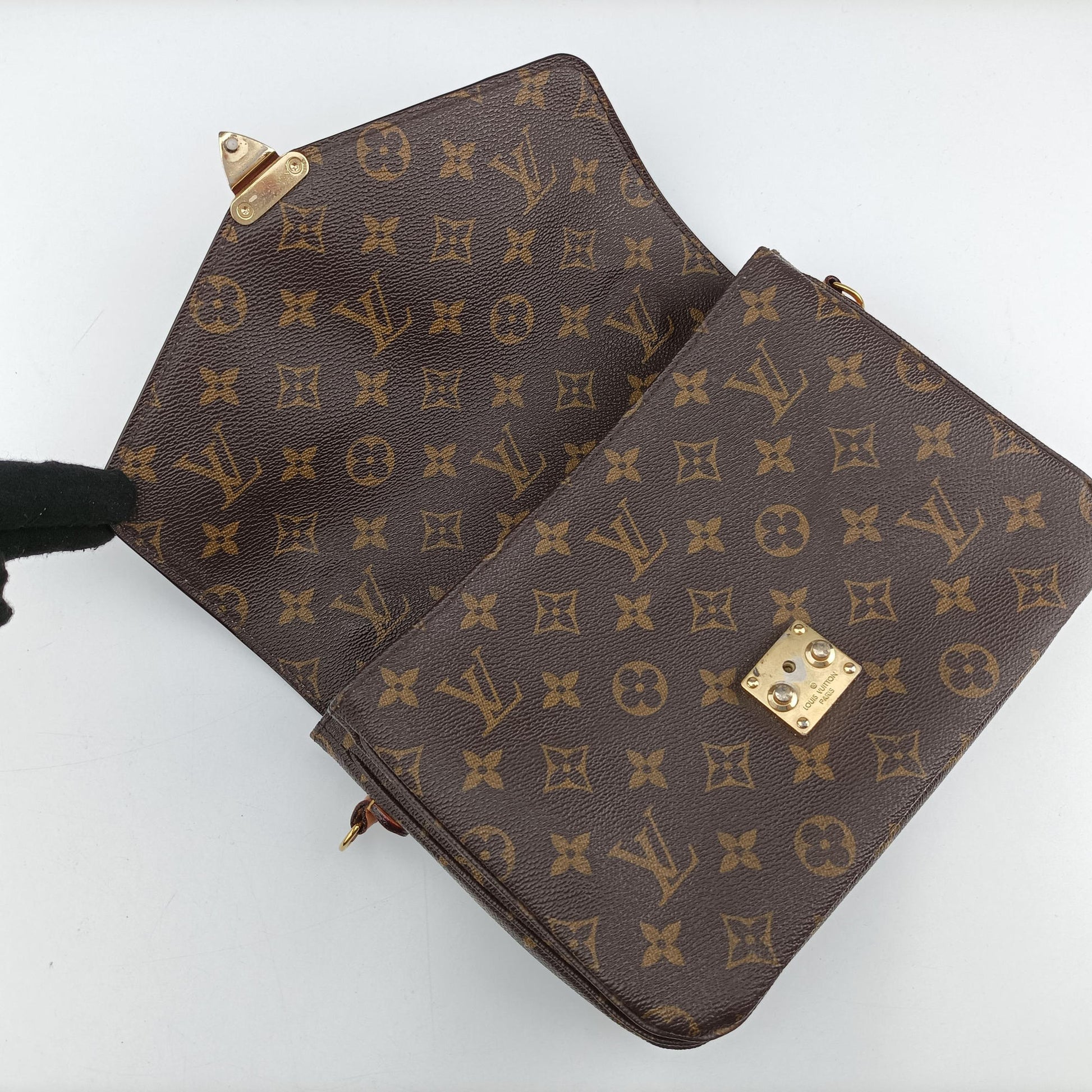 Pochette Metis MM Brown Monogram Canvas M44875 DU2146ポシェットメティスMM モノグラム/ブラウン モノグラムキャンバス M44875 DU2146