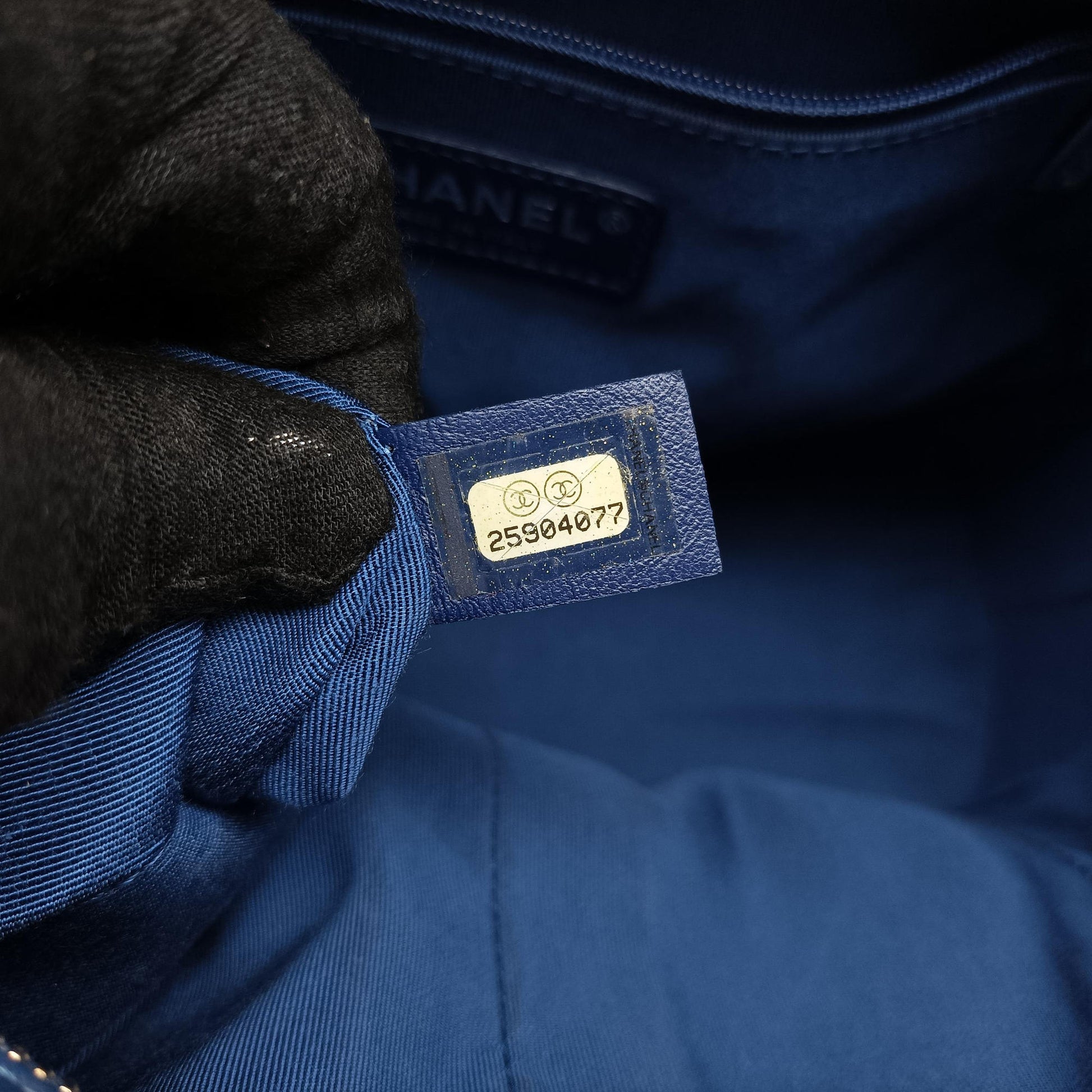 GABRIELLE Blue lambskin A93824 25904077ガブリエル ブルー ラムスキン A93824 25904077