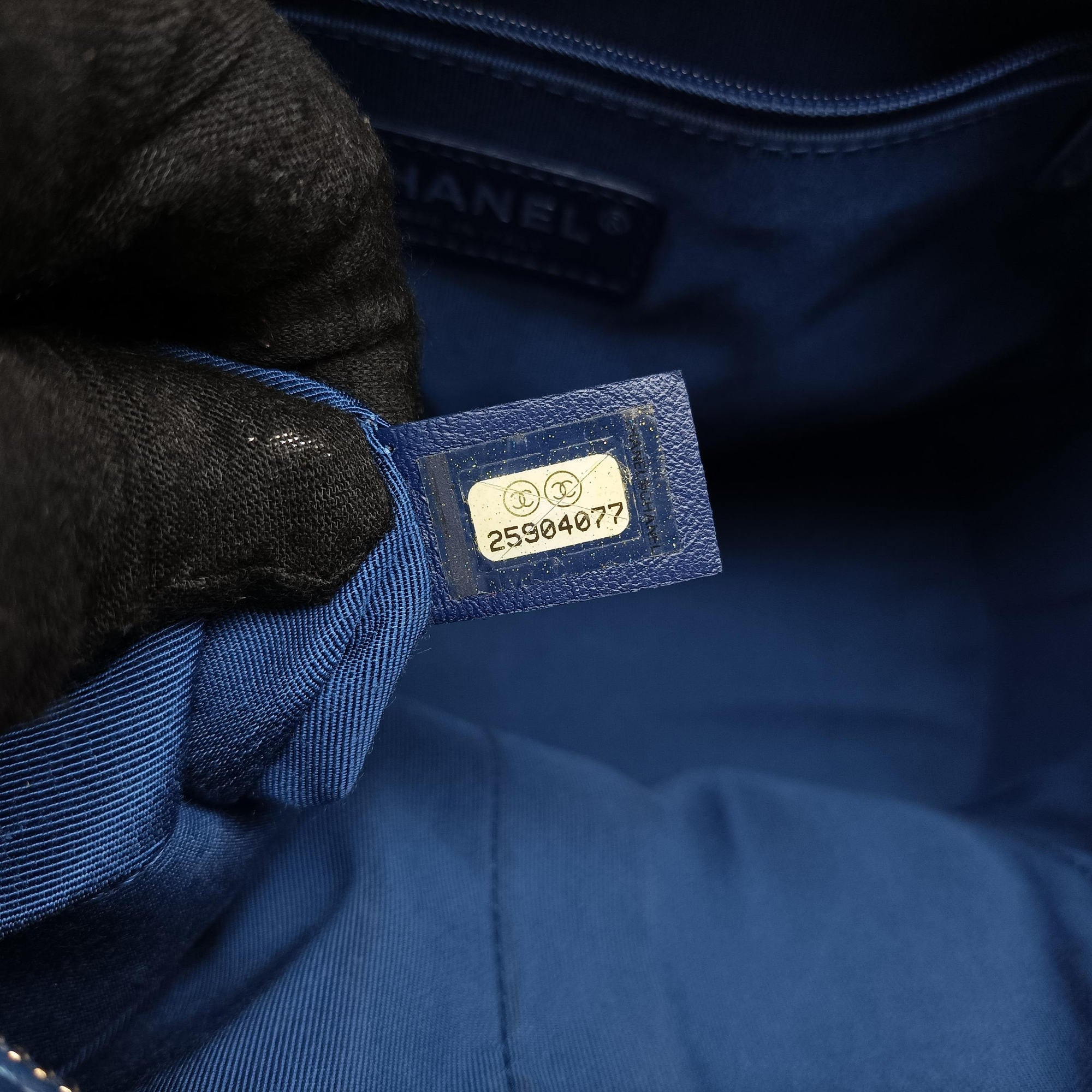 GABRIELLE Blue lambskin A93824 25904077ガブリエル ブルー ラムスキン A93824 25904077
