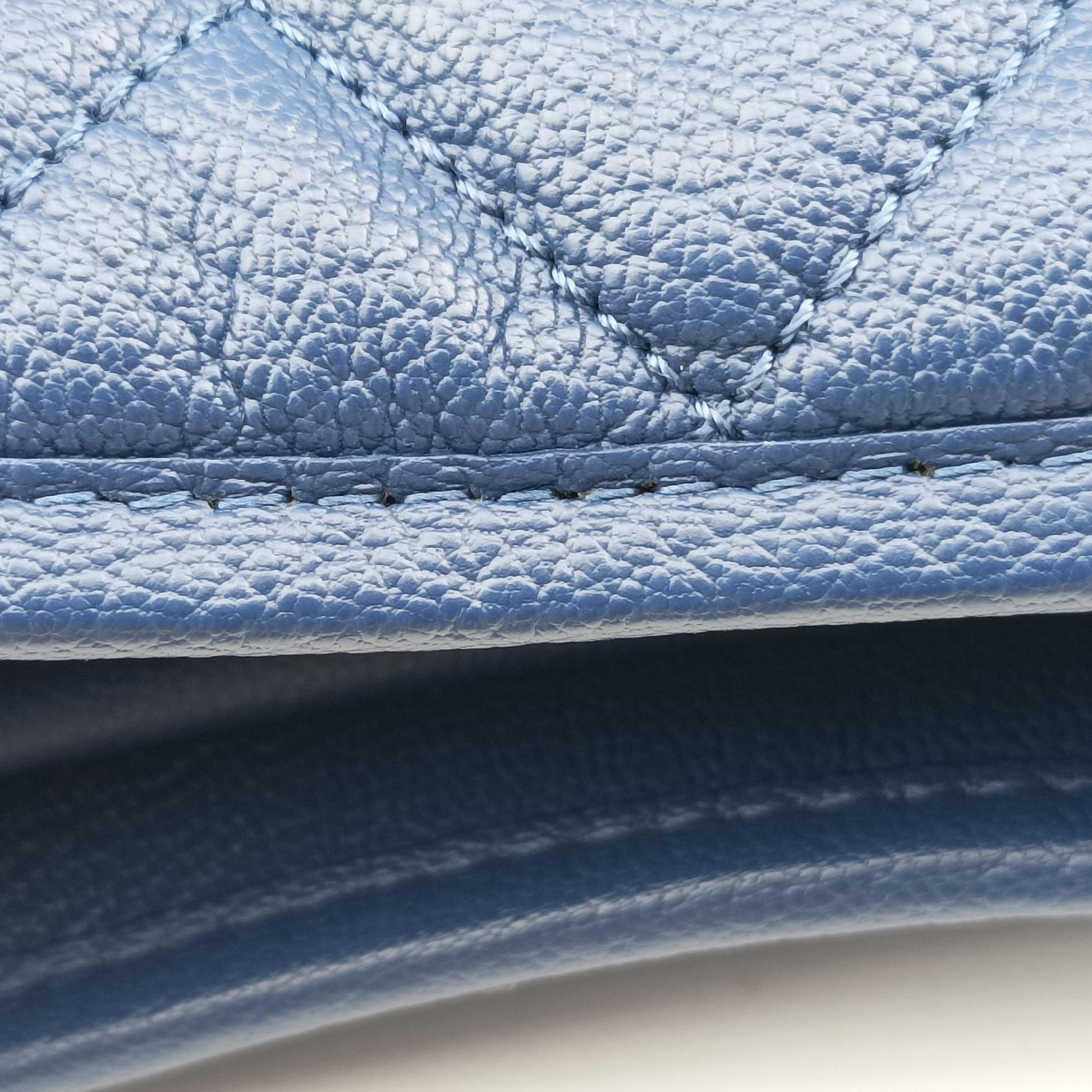 GABRIELLE Blue lambskin A93824 25904077ガブリエル ブルー ラムスキン A93824 25904077