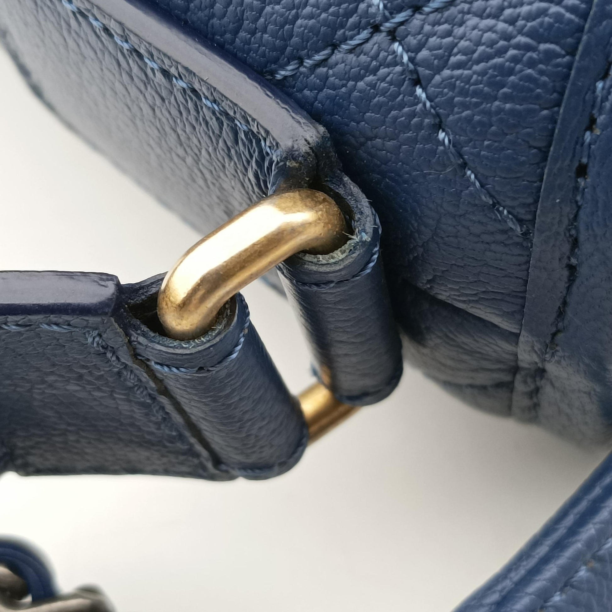 GABRIELLE Blue lambskin A93824 25904077ガブリエル ブルー ラムスキン A93824 25904077