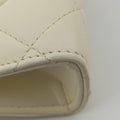 CC Button Timeless Wristlet Clutch Bag White lambskin AS0178 26808198マトラッセ ビジュー大金球 リストレット クラッチ ホワイト ラムスキン AS0178 26808198