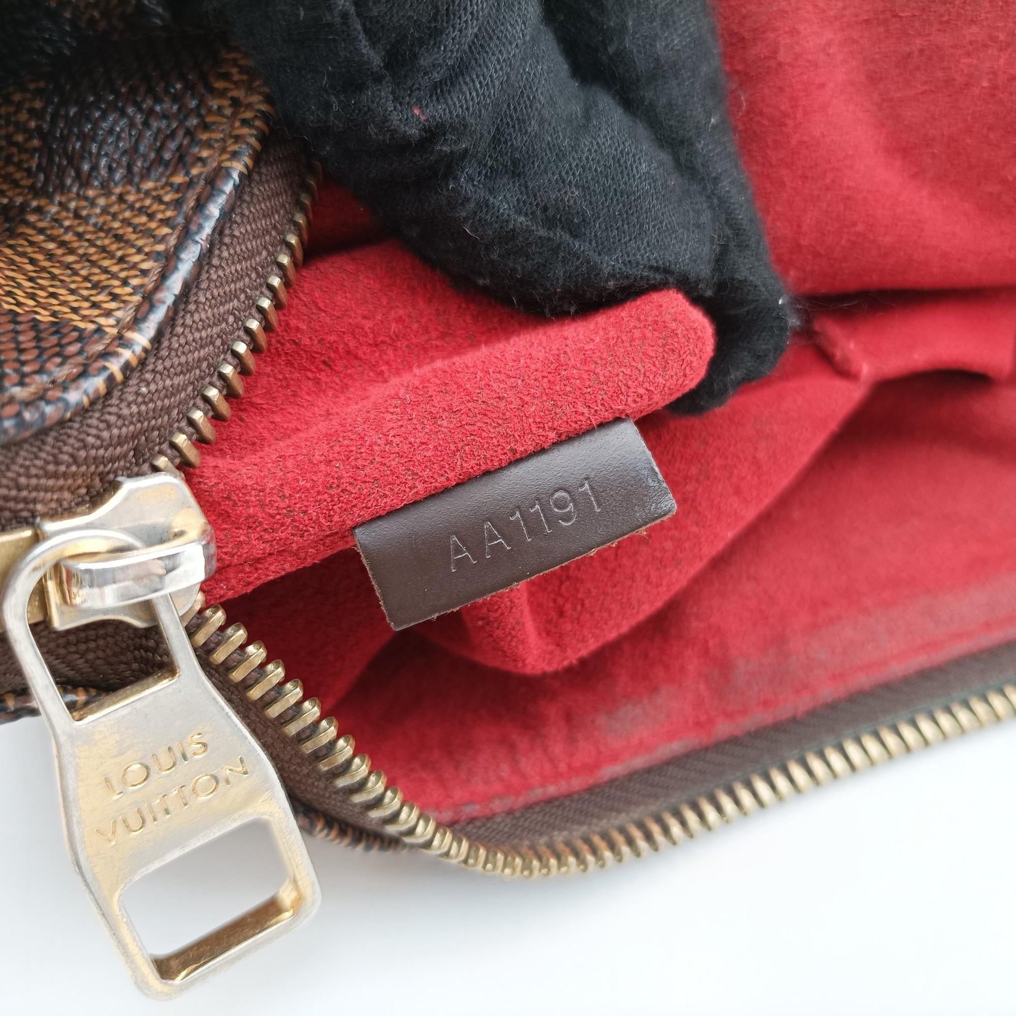 EVORA MM EBENE Damier Canvas N41131 AA1191イーヴォラMM エベヌ ダミエキャンバス N41131 AA1191