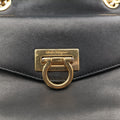 Gancini Black Leather AU-21/E445ガンチーニ ブラック レザー AU-21/E445