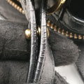 Gancini Black Leather AU-21/E445ガンチーニ ブラック レザー AU-21/E445