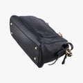 Gancini Black Leather AU-21/E445ガンチーニ ブラック レザー AU-21/E445