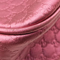 Microguccissima bamboo camera Pink Leather 309538 I013121050マイクログッチシマ ピンク レザー 309538 I013121050