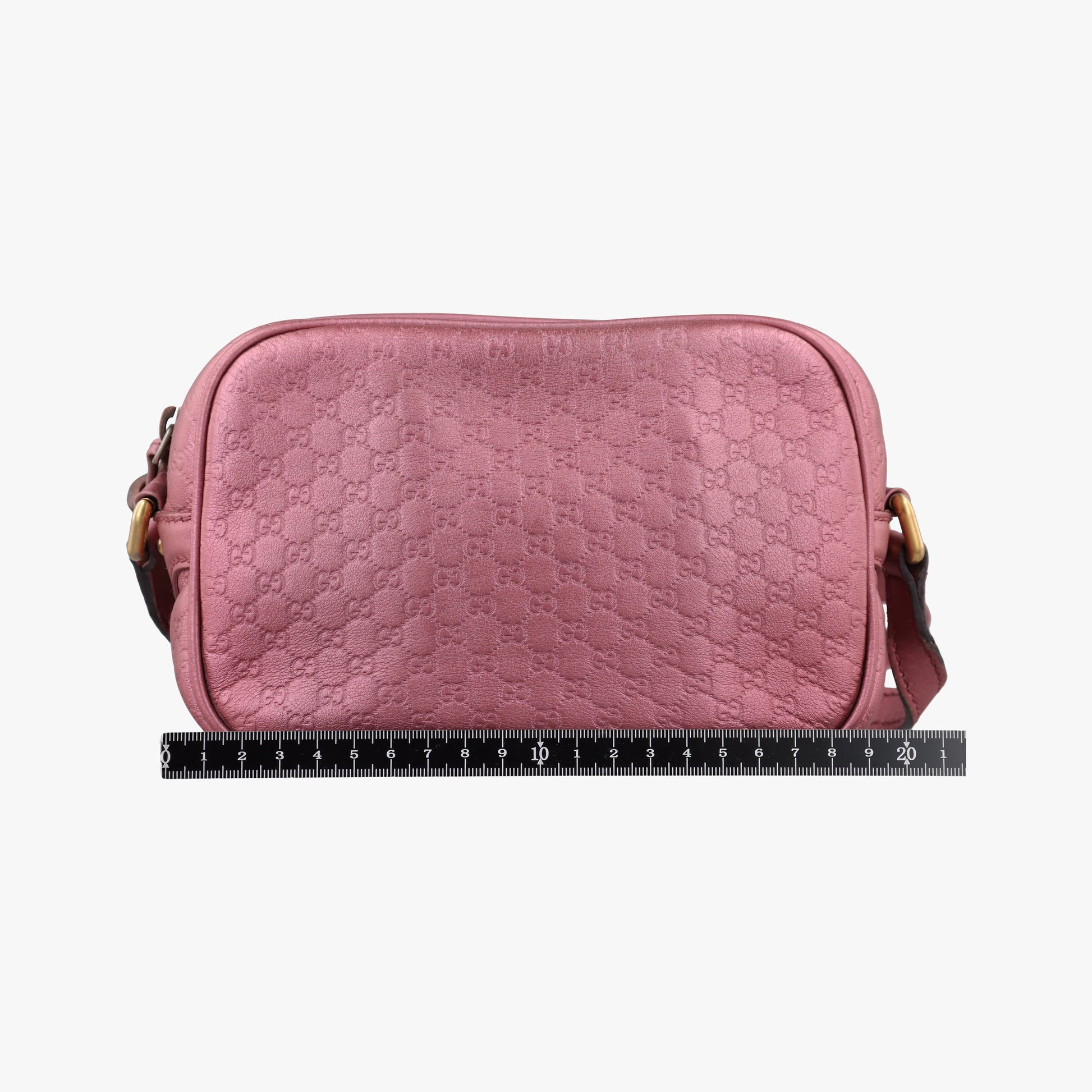 Microguccissima bamboo camera Pink Leather 309538 I013121050マイクログッチシマ ピンク レザー 309538 I013121050